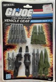 1986 Vehicle Gear Accessory Pack #1 (GI Joe A Real American Hero)