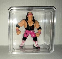 Bret "The Hitman" Hart (Pink Heart) (WWF Hasbro) (Series 4)