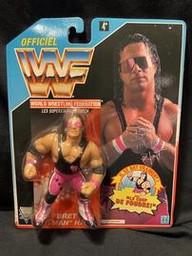 French Bret Hitman Hart Wrestling 1992 Hasbro (WWF)