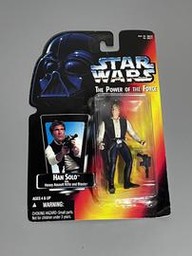Han Solo (Star Wars Power of the Force, Kenner, 1995, Red Card)