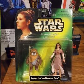 Princess Leia & Wicket the Ewok - Kenner Collection (1997)