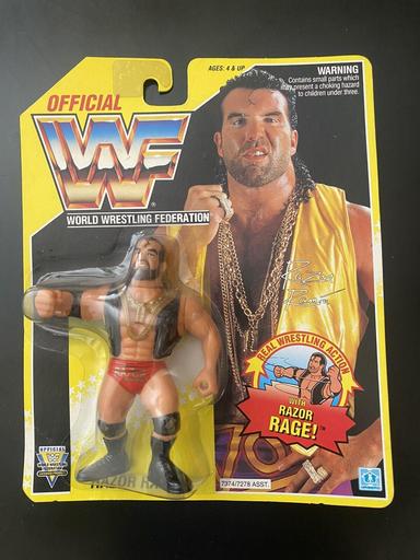 wwf ljn hasbro wrestling superstars series 7 razor ramon wrestling