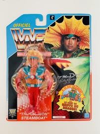 Ricky "The Dragon" Steamboat (WWF Hasbro) (French Card) (1992)