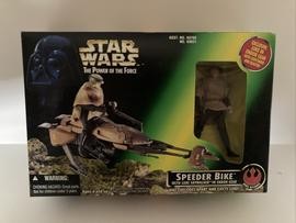 Speeder Bike with Luke Skywalker (Star Wars (Kenner) Power of the Force)