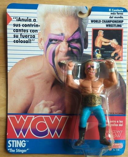 WCW galoob社製 スティング フィギュア 未開封 1991年