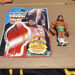 Ultimate Warrior (Spanish Card) (WWF Hasbro)