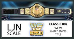 WCW Custom Made LJN Scale United States Championship Belt